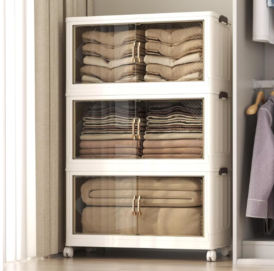 Collapsible Storage Box with Lid