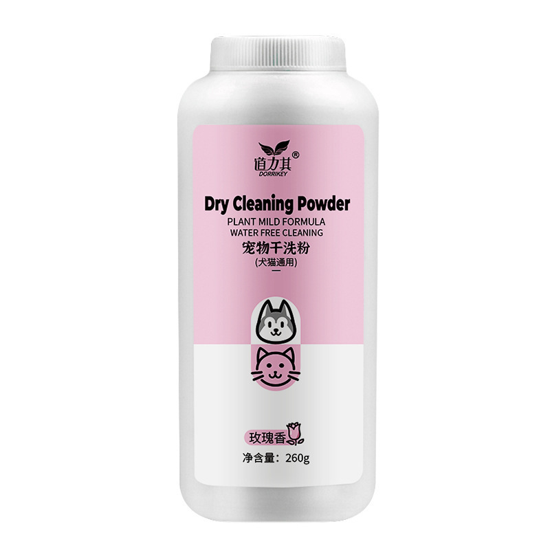 Dry Cleaning Powder for Pets — Dirt & Fragrance Formula