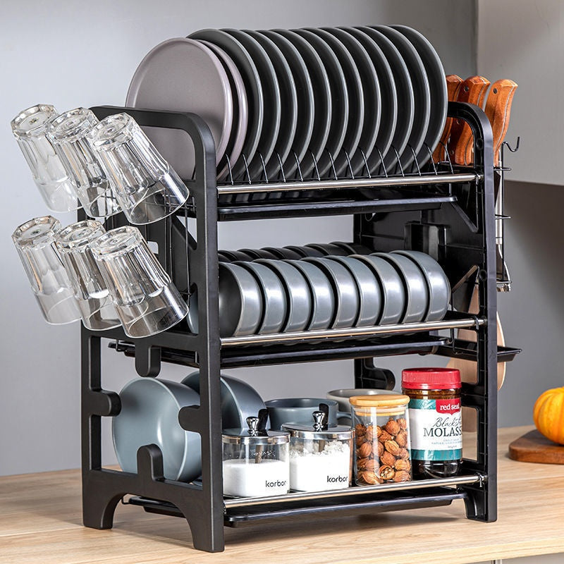 Multi-Functional Bowl & Utensil Kitchen Organizer