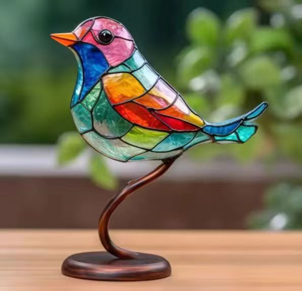 Bird Series Decorative Alloy Figurines