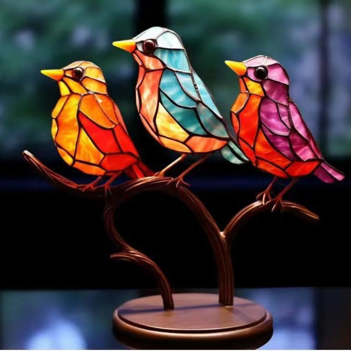 Bird Series Decorative Alloy Figurines