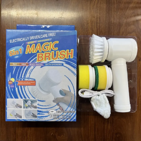 Handheld Electric Cleaning Brush — Powerful Multi-Surface Scrubber