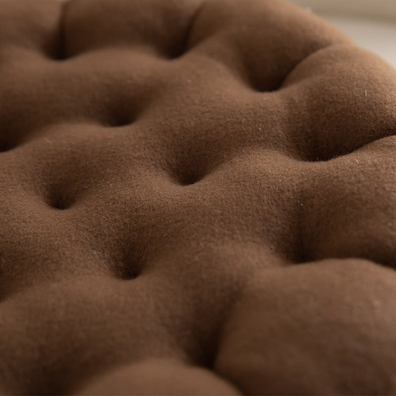 Novelty Biscuit Throw Pillow — Fun Home Decor Accent