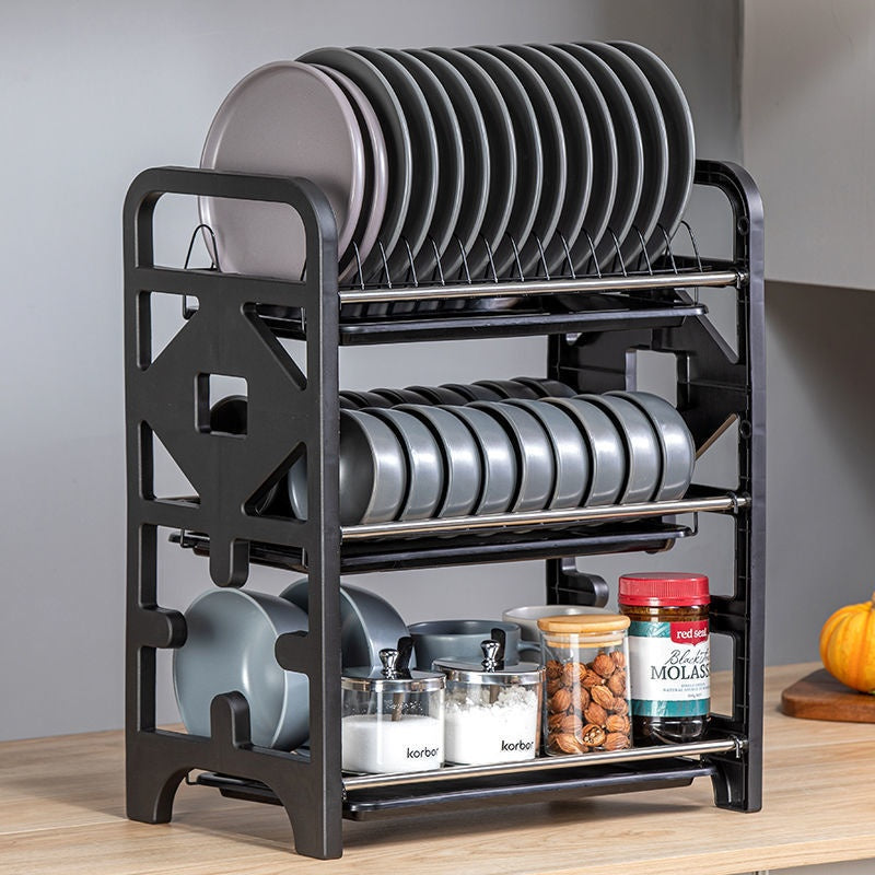 Multi-Functional Bowl & Utensil Kitchen Organizer